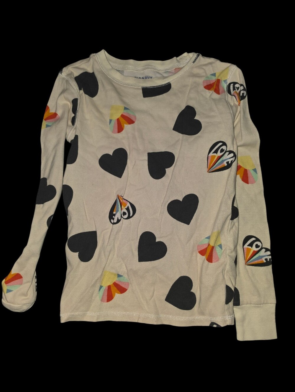 9/8/135. Old Navy Unisex Kids Heart Pajama Set